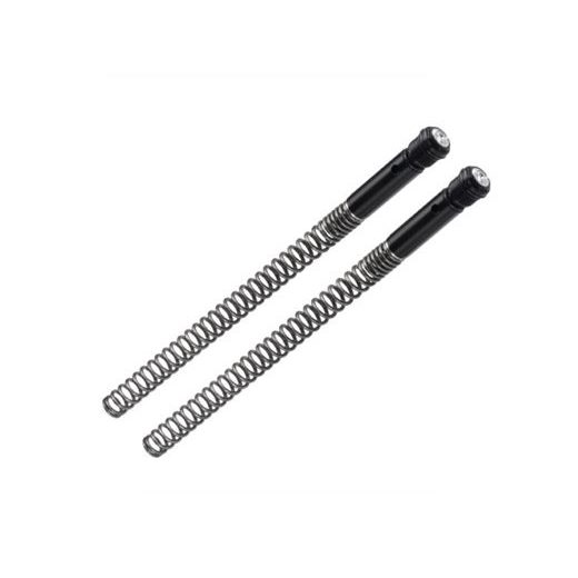 Springs and caps kit BITUBO KB1 adjustable: spring preload, without oil Black ring, Lowering to -10mm (suggested oil code 997632 not included)