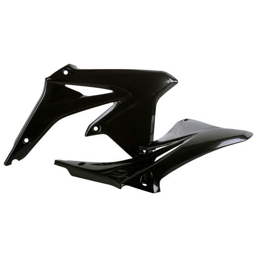 Radiator scoops POLISPORT 8412500002 (par) črna