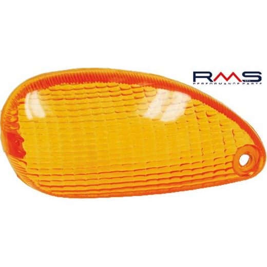 Leča za smerokaz - zadnja desna RMS 246470090 oranžna E-mark