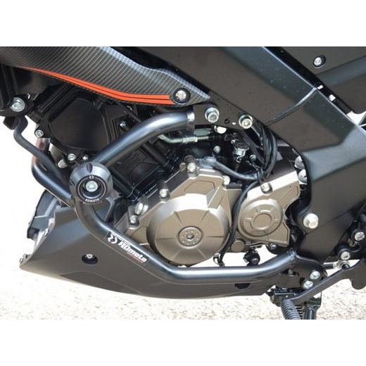 Engine guards RDMOTO CF186KD Črn (with protectors)