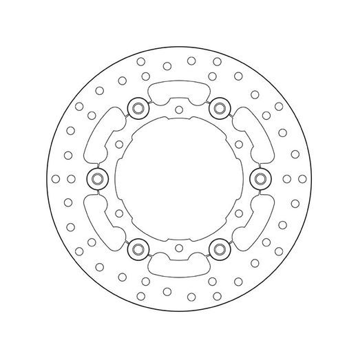Zavorni disk BREMBO 78B408A6 floating