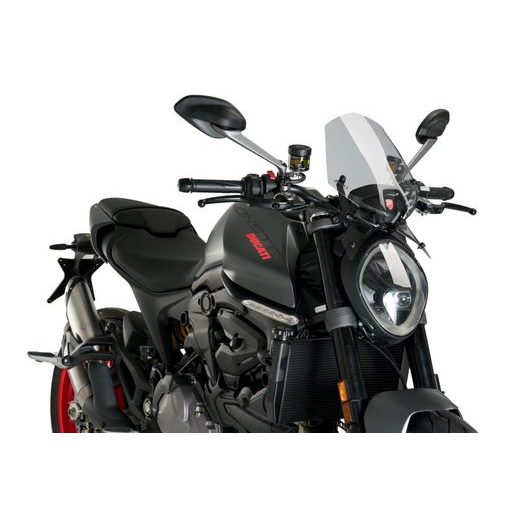 Windshield PUIG NEW GEN. SPORT 20712H smoke