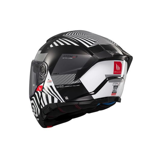 Preklopna čelada MT Helmets ATOM 2 SV STRANGE B2 GLOSS XS
