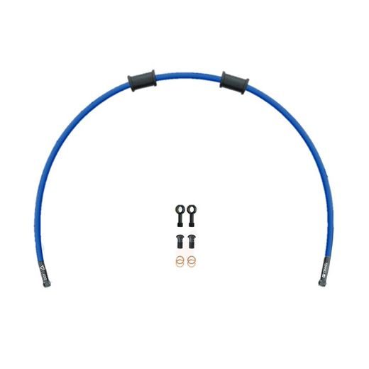 Set cevi za sklopko Venhill POWERHOSEPLUS KAW-11010CB-SB (1 cev v kompletu) Solid blue hoses, black fittings