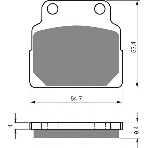 Zavorne obloge GOLDFREN 149 S3