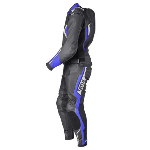 2pcs leather suit GMS GR-1 ZG70000 black-blue-white 54H
