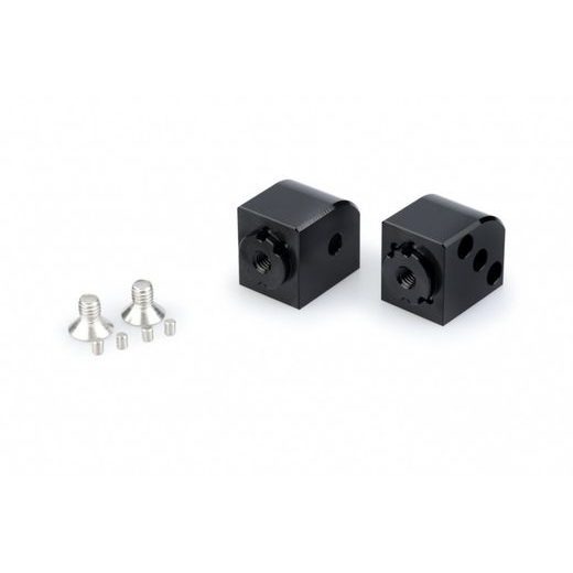 Adapterji za stopalke (Footpeg adapters) PUIG 20250N adjustable črna