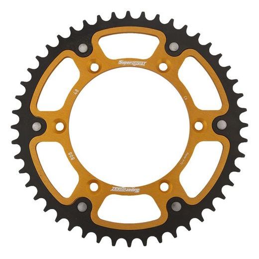 Rear sprocket SUPERSPROX STEALTH RST-808:48-GLD zlata 48T, 520