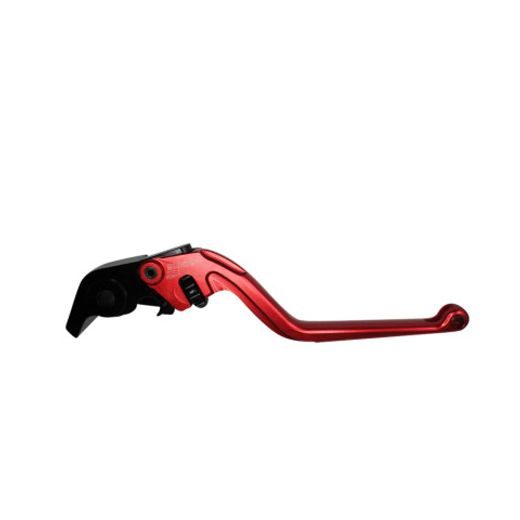 Ročica zavore ACCOSSATO EDF011 fixed CNC-worked aluminium, red