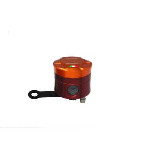 Rezervoar za zavorno tekočino (posodica za zavorno tekočino) ACCOSSATO CNC-worked FU104 straight bracket included oranžna