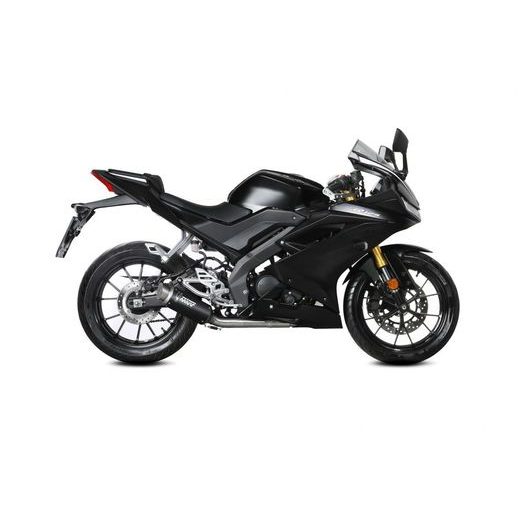 Celoten izpušni sistem 1x1 MIVV GP PRO Y.067.LXBP Črn for YAMAHA MT-125 (2020-2026); YAMAHA YZF R 125 (2019-2026)