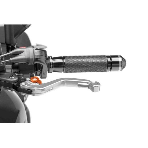 Clutch lever without adapter PUIG 280PT kratka (short) silver/orange