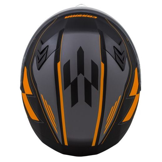 Integralna čelada CASSIDA INTEGRAL 3.0 ROXOR black matt/ orange/ grey 2XL
