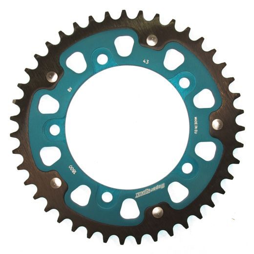 Zadnji verižnik (zobnik) SUPERSPROX STEALTH RST-1800:43-BLU moder 43T, 530