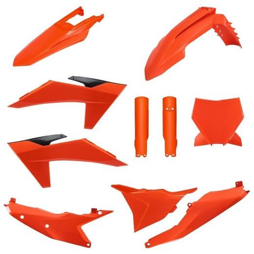 Set plastik POLISPORT 91345 Oranžna