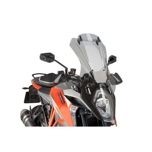 Windscreen PUIG TOURING WITH VISOR 8914H smoke
