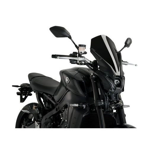 Windshield PUIG NEW. GEN TOURING 20645N črna