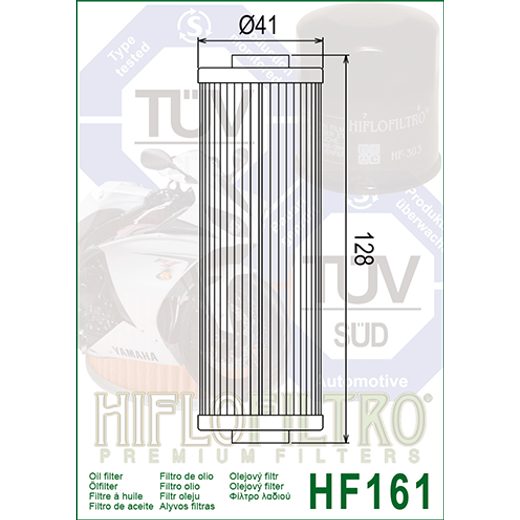 Oljni filter HIFLOFILTRO HF161