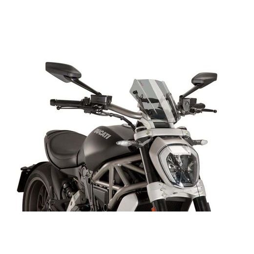 Windshield PUIG NEW GEN. SPORT 8921H smoke