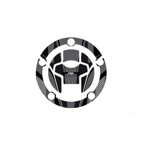 Fuel cap cover PUIG RADIKAL 9429U siva
