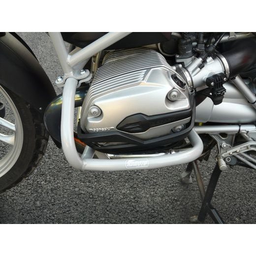 Engine guards RDMOTO CF40S srebrna upper + lower
