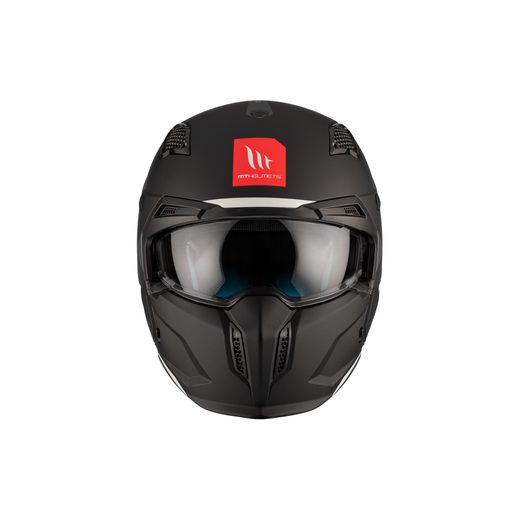 Helmet MT Helmets STREETFIGHTER SV S SOLID A1 MATT BLACK L
