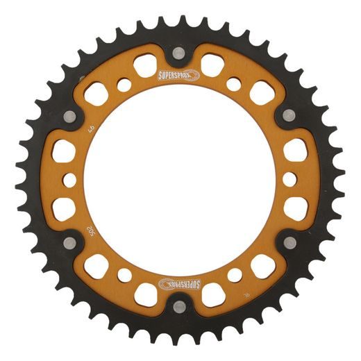 Zadnji verižnik (zobnik) SUPERSPROX STEALTH RST-502:46-GLD zlata 46T, 530