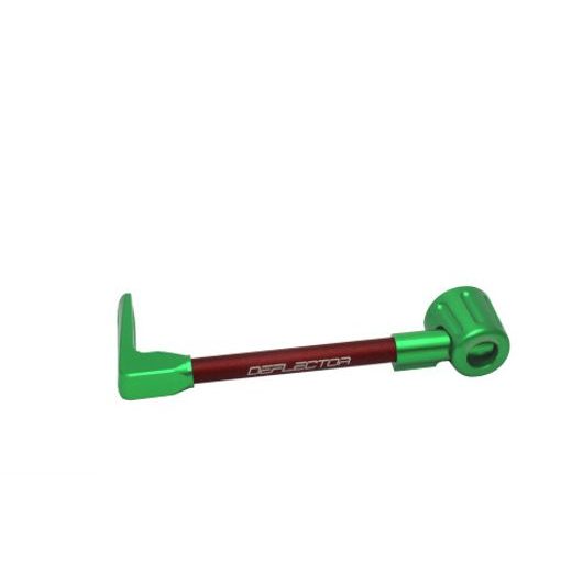 Lever guard ACCOSSATO DE002 with red hose and joint left, aluminium