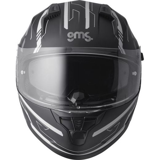 Integralna čelada GMS HEXAGO ZG12501 graphic grey M