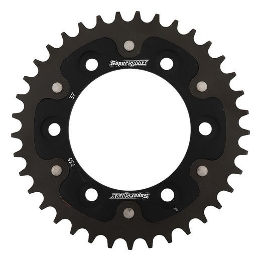 Zadnji verižnik (zobnik) SUPERSPROX STEALTH RST-735:37-BLK črna 37T, 520