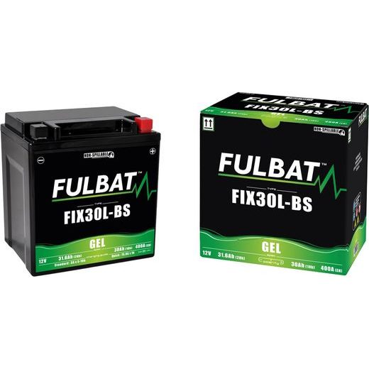 Gelski akumulator FULBAT FIX30L-BS GEL