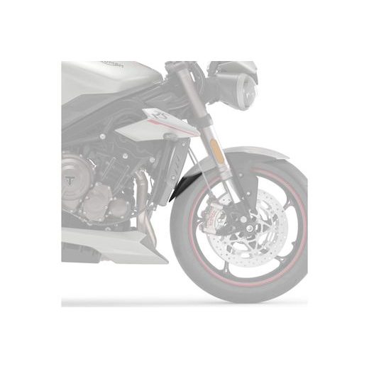 Front fender extension PUIG 3898N črna