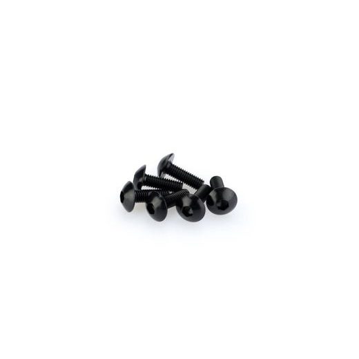 Screws PUIG ANODIZED 0543N črna M5 x 15mm (6pcs)