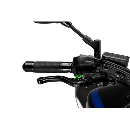 Brake lever without adapter PUIG 3.0 130NV kratka (short) black/green