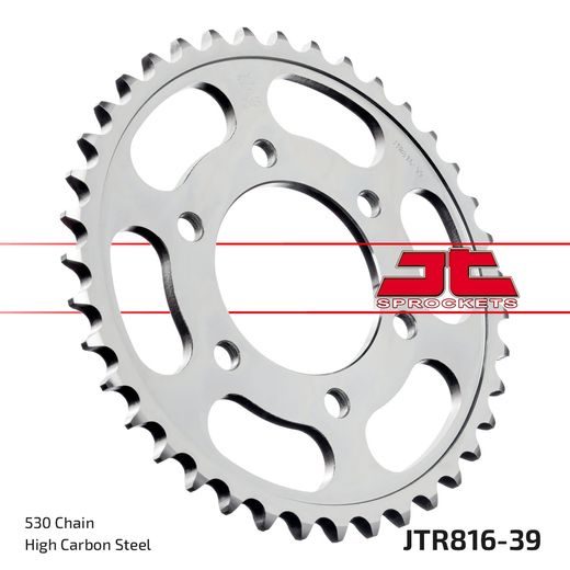 Zadnji verižnik (zobnik) JT JTR 816-39 39T, 530