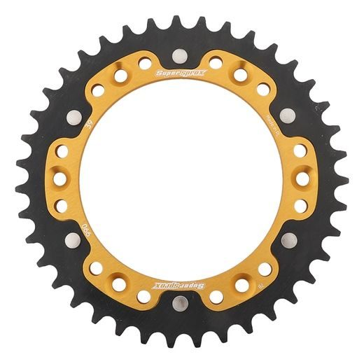 Zadnji verižnik (zobnik) SUPERSPROX STEALTH RST-990:39-GLD zlata 39T, 520