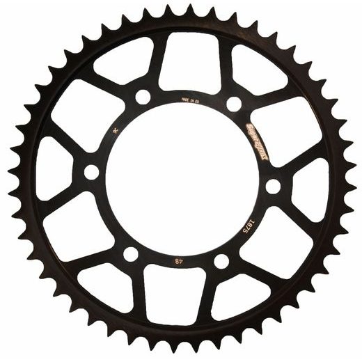 Zadnji verižnik (zobnik) SUPERSPROX RFE-1875:48-BLK črna 48T, 532