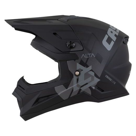 Motocross Helmet CASSIDA CROSS CUP 2 ALTA JUNIOR black matt/dark gray M