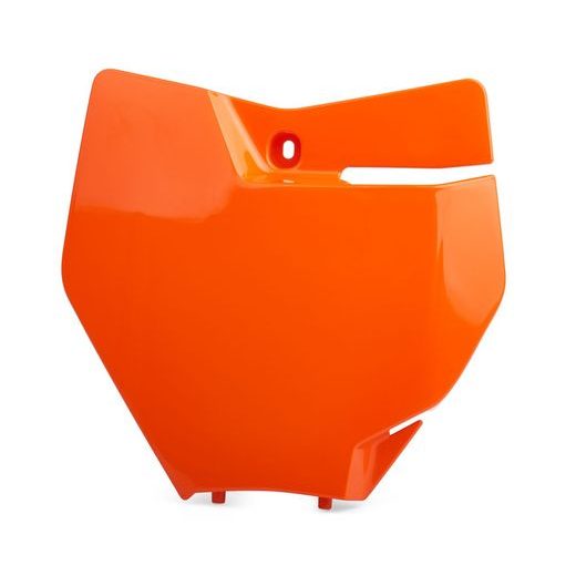 Number plate POLISPORT 8664900001 orange KTM 16