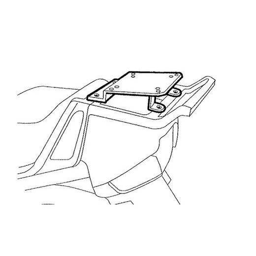 Nosilec za kovček ( Top master fitting kit ) SHAD W0R16T