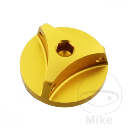 Oil filler cap PRO BOLT aluminium zlata