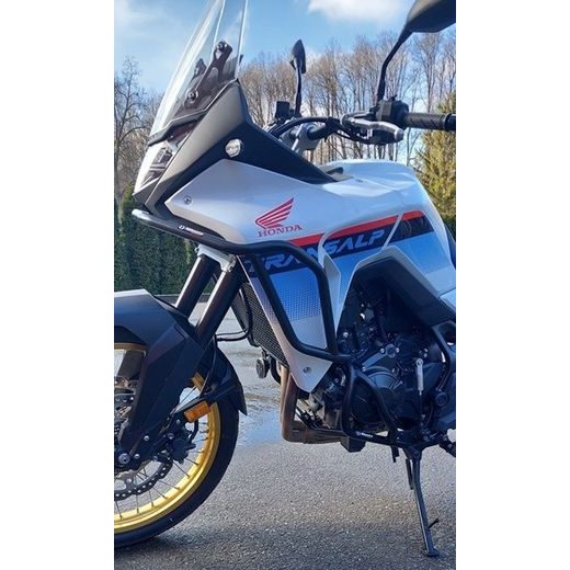 Engine guards RDMOTO CF174KD Črn (lower + upper frames)