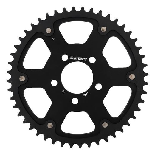 Zadnji verižnik (zobnik) SUPERSPROX STEALTH RST-7081:48-BLK črna