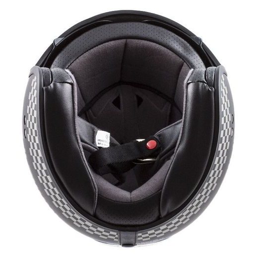 Jet čelada CASSIDA OXYGEN RONDO black matt / silver L