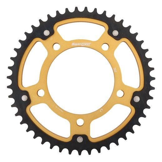 Zadnji verižnik (zobnik) SUPERSPROX STEALTH RST-302:47-GLD zlata 47T, 530