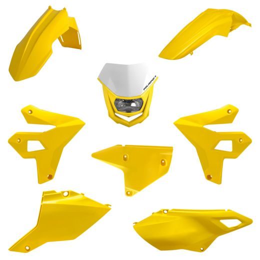 Set plastik POLISPORT 91590 restyling Rumena