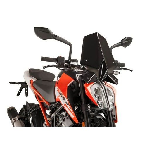 Windshield PUIG NEW GEN. SPORT 9514N črna