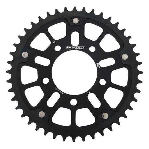 Zadnji verižnik (zobnik) SUPERSPROX STEALTH RST-7091:44-BLK črna 44T, 520