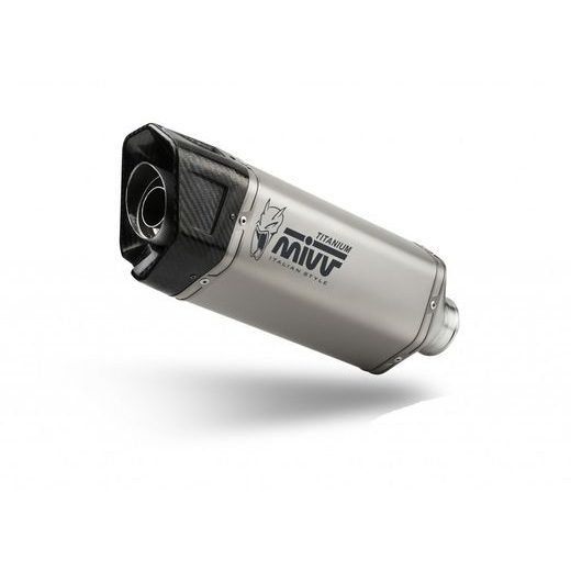 Celoten izpušni sistem 2x1 MIVV SR-1 A.021.LR1T Titanium