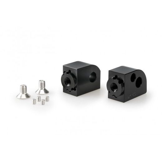 Adapterji za stopalke (Footpeg adapters) PUIG 20839N adjustable črna